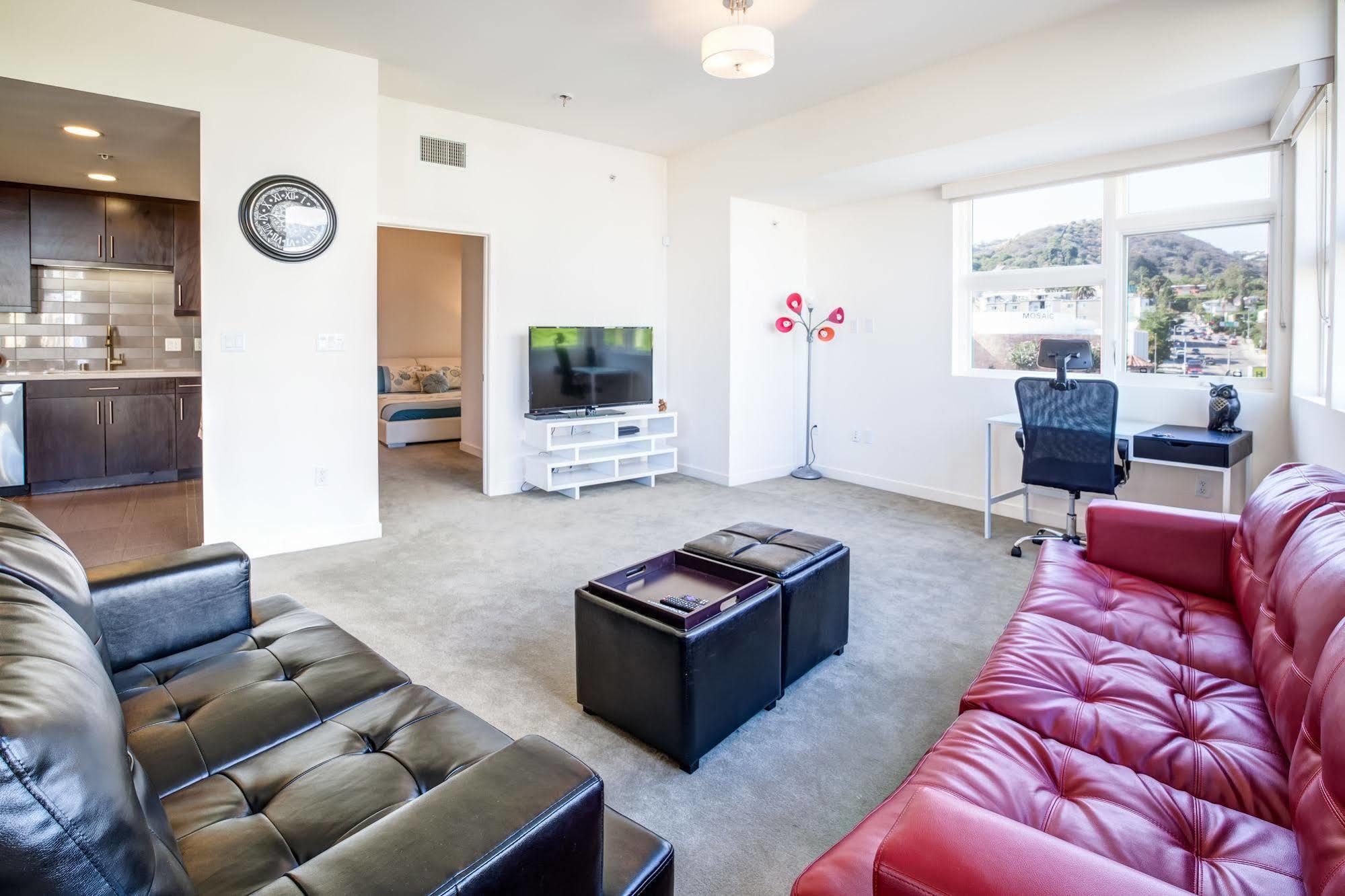 Heaven On Hollywood Furnished Apts - Vine 西好莱坞 外观 照片